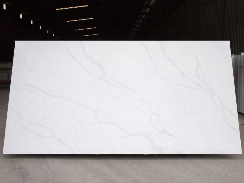 SF-V3108 Calacatta Gold quartz kitchen countertop