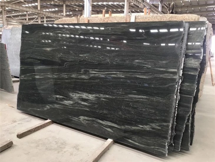 Galaxy Green Granite Slabs