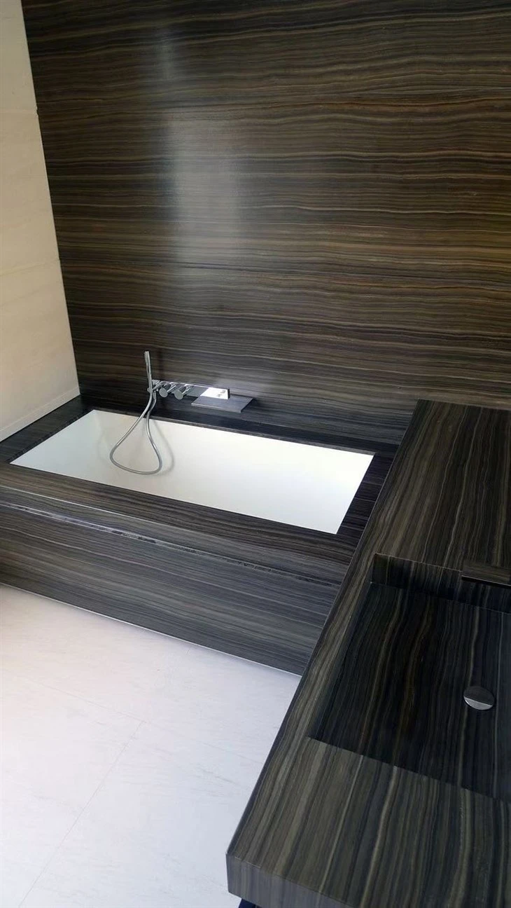 Eramosa brown marble vanity top