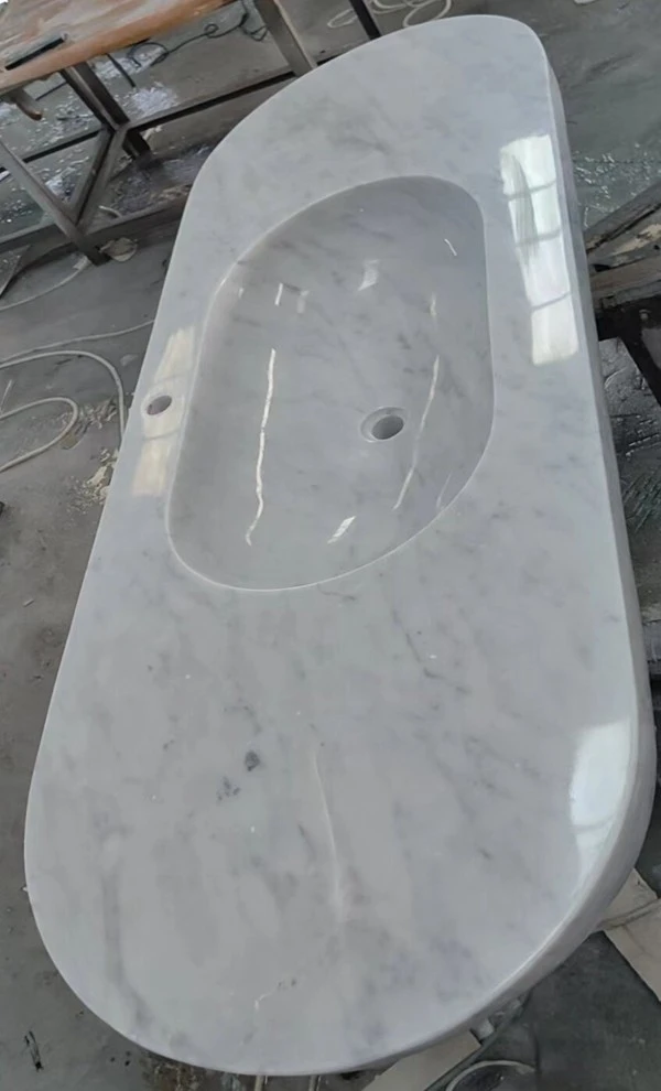 White Marble Wash Basins